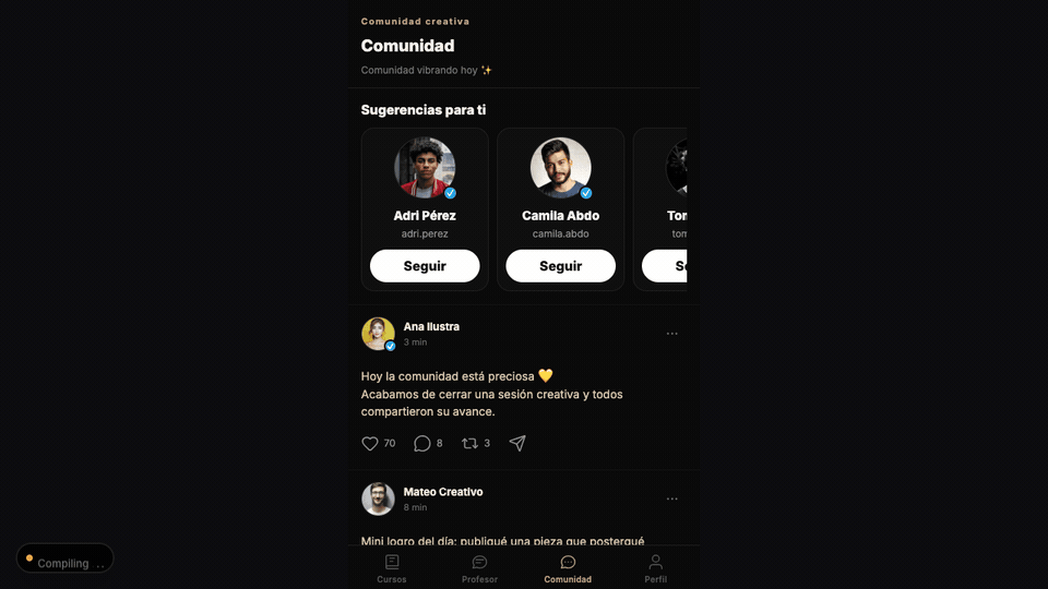 Galería de entregas